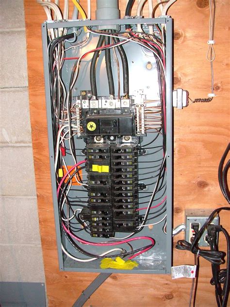 can i run new electric wire from a box|adding a breaker to electrical box.